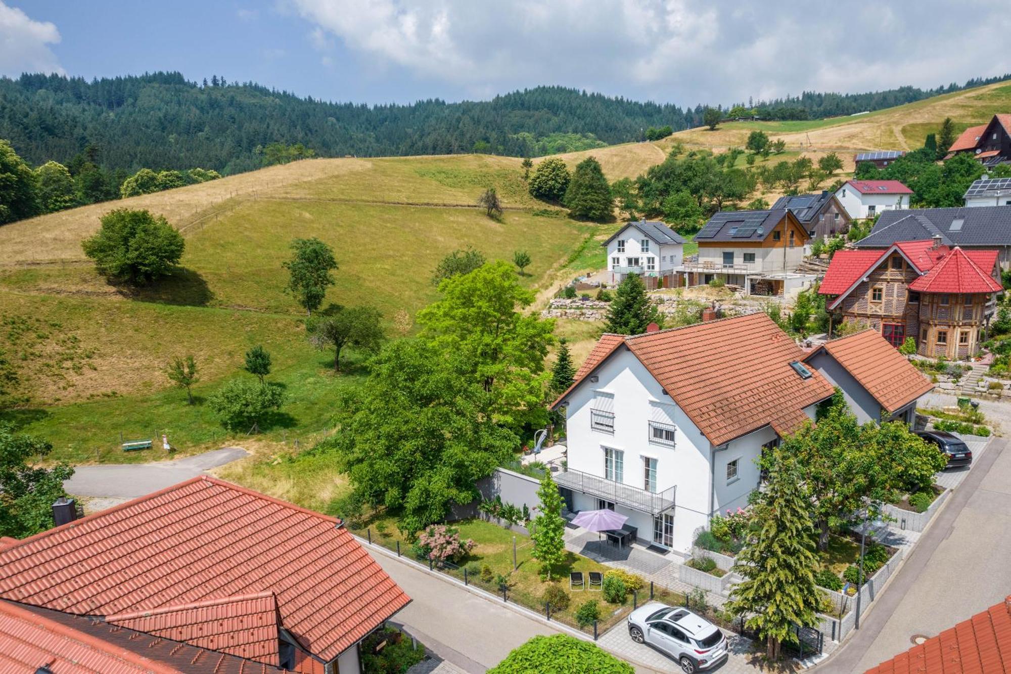 Ferienwohnung Hohfelsenblick Seebach Exterior foto